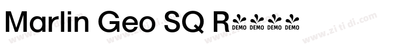 Marlin Geo SQ R字体转换